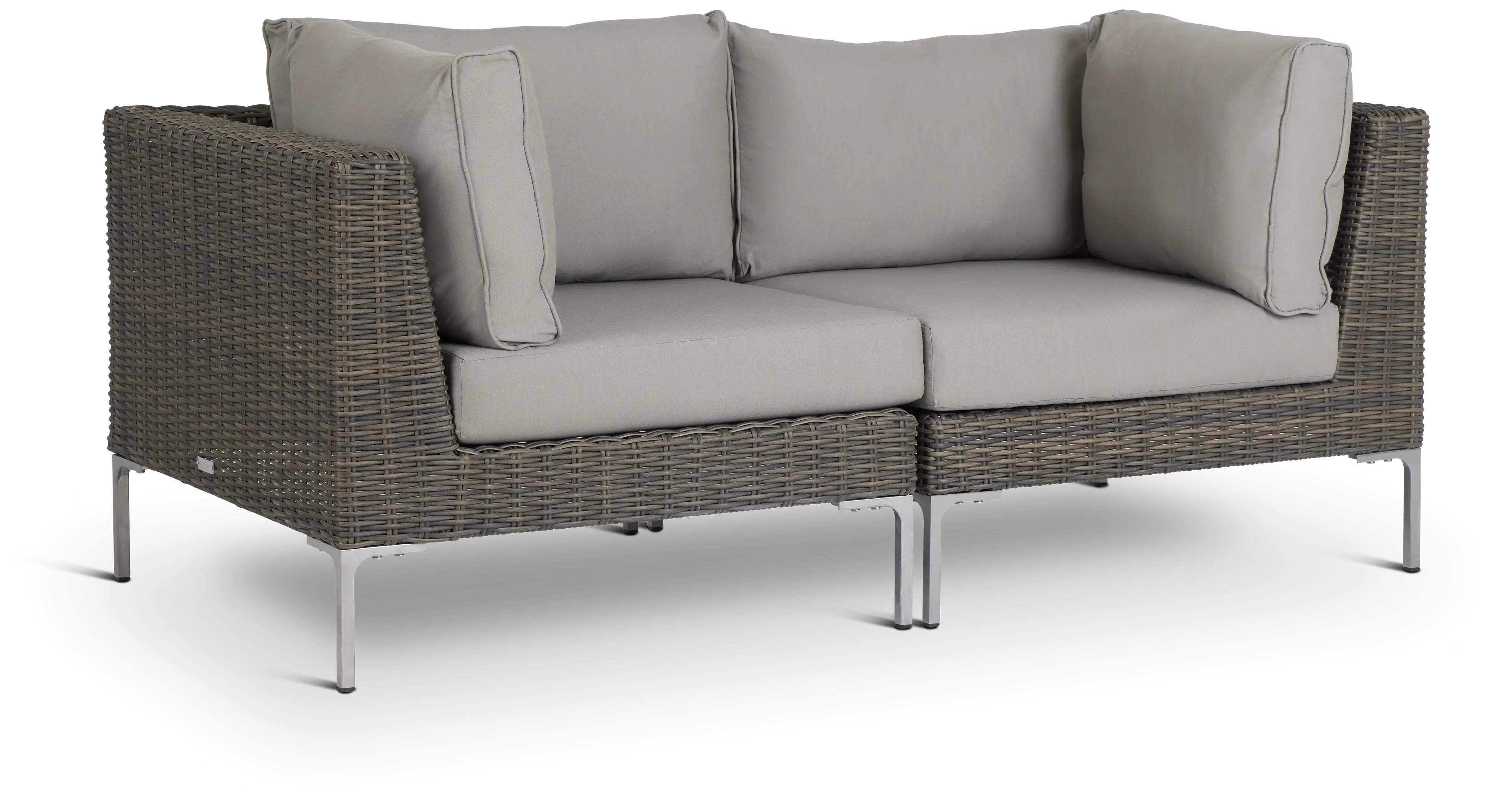Tulum Gray Woven Modular Love Tulum Gray Woven Modular Love