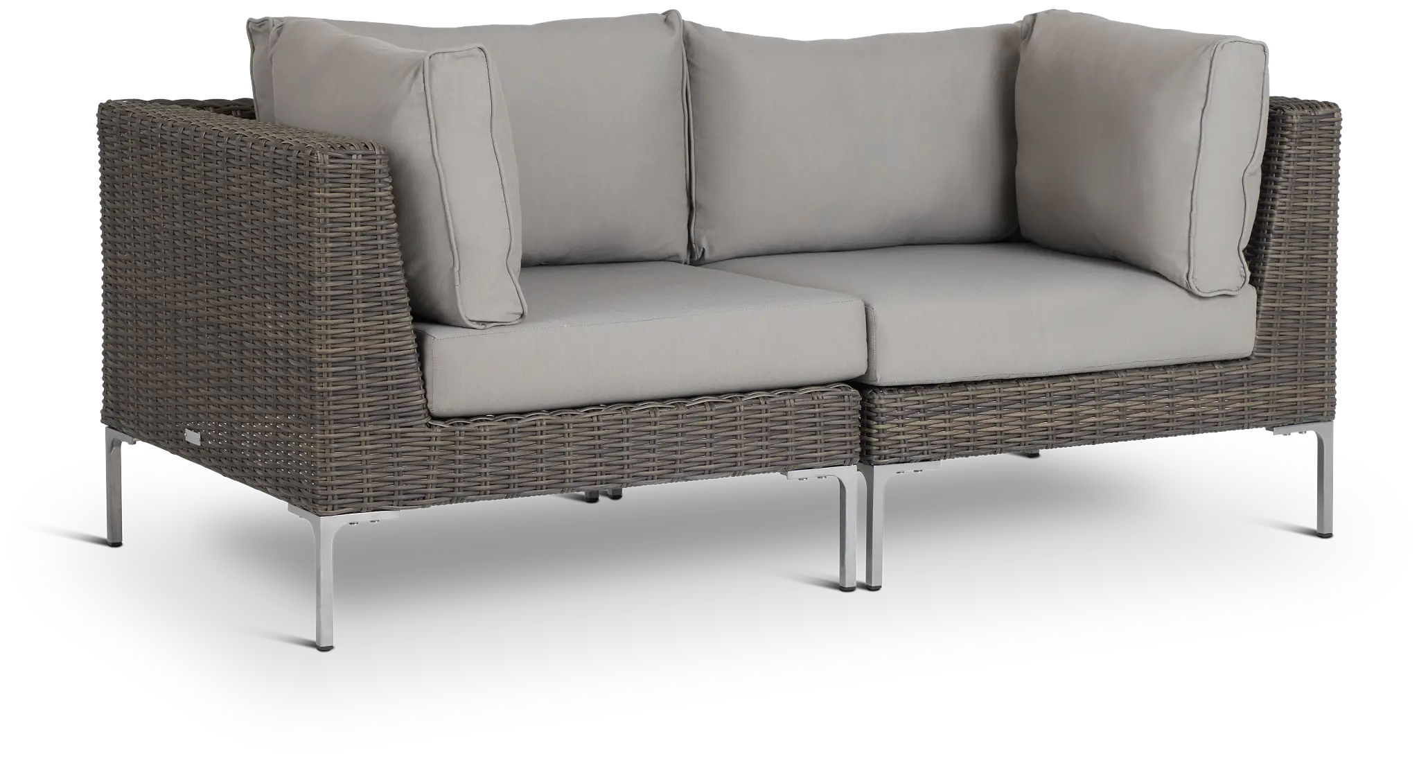 Tulum Gray Woven Modular Love Tulum Gray Woven Modular Love