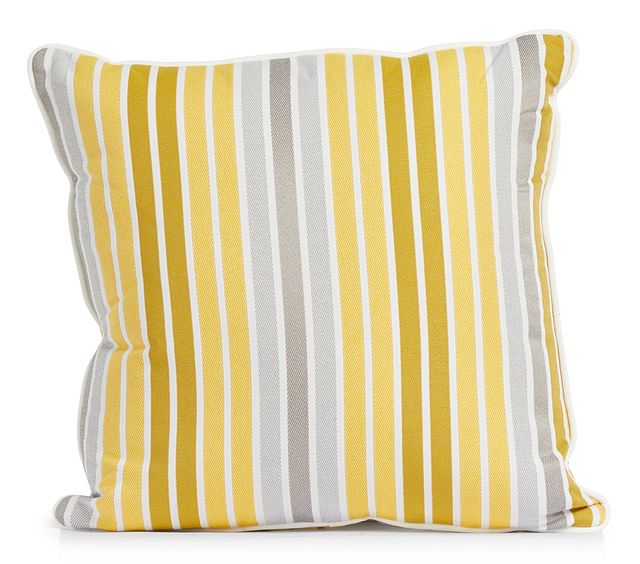 Spring Yellow 18" Indoor/outdoor Square Accent Pillow (0)