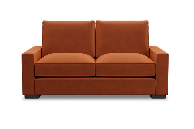 Edgewater Joya Orange Loveseat