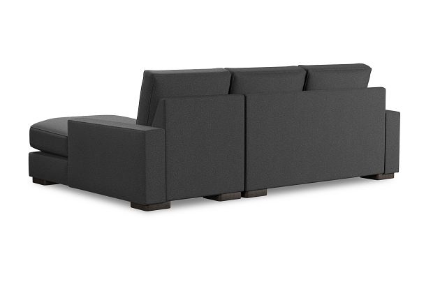 Edgewater Delray Dark Gray Right Chaise Sectional