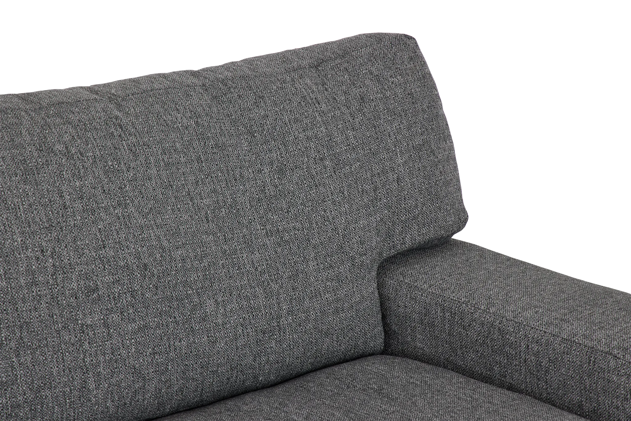 Veronica Dark Gray Down Left Chaise Sectional