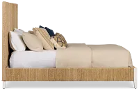 Nantucket Light Tone Woven Panel Bed