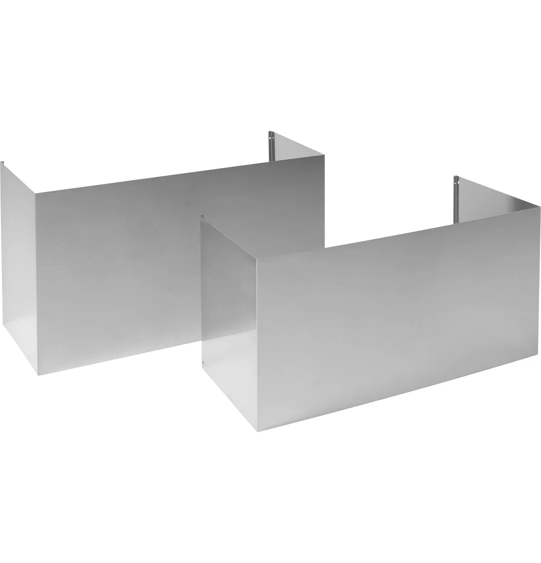 Monogram 10 Series Stainless Steel 10' Duct Cover Extension