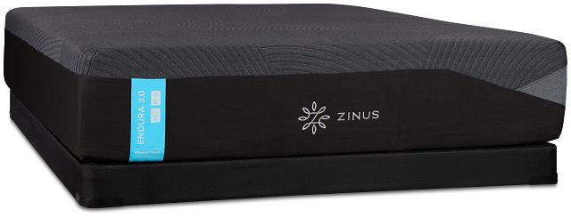 Zinus Endura 3.0 Plush Low-profile Mattress Set