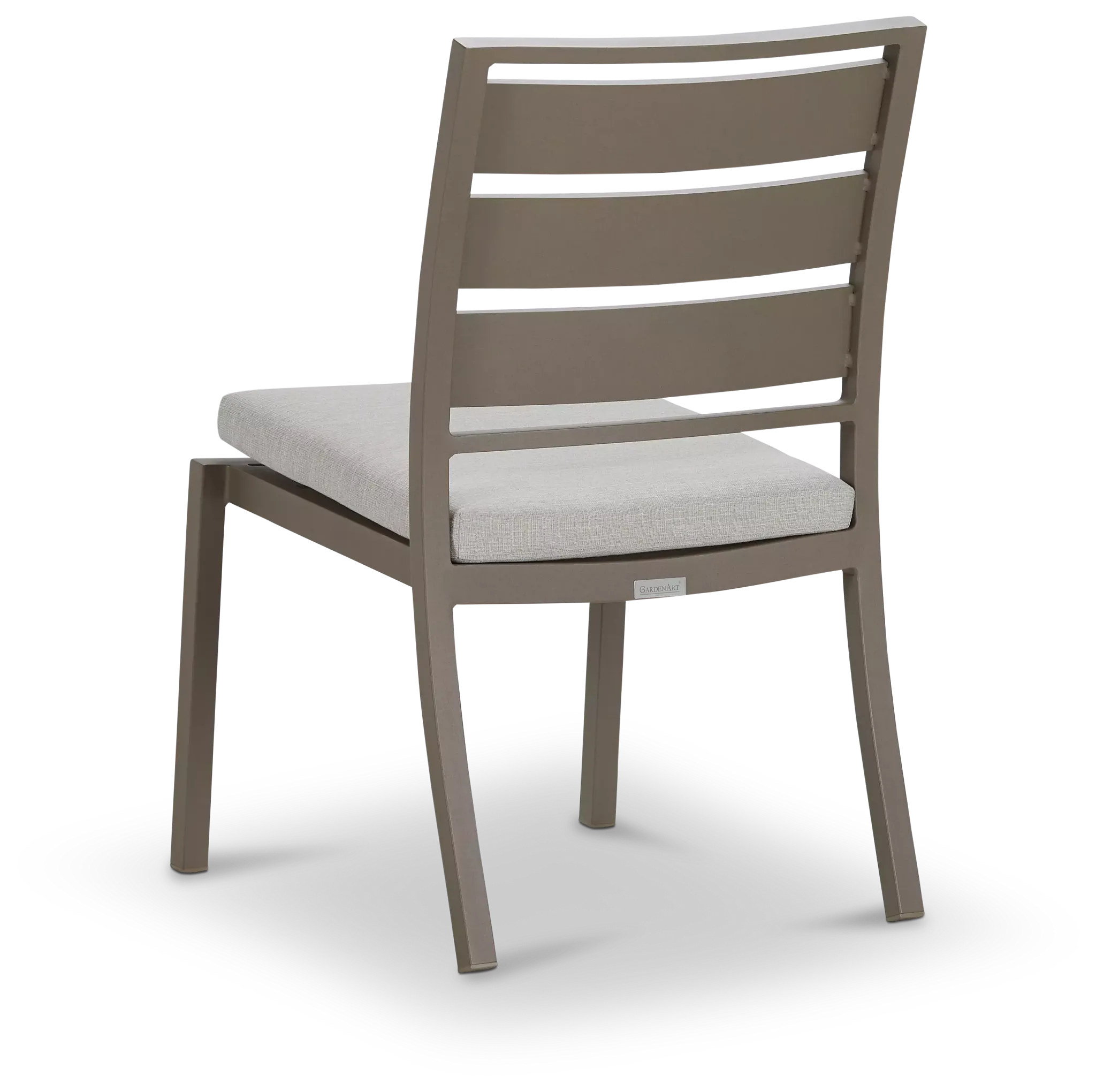 Raleigh White Aluminum Side Chair