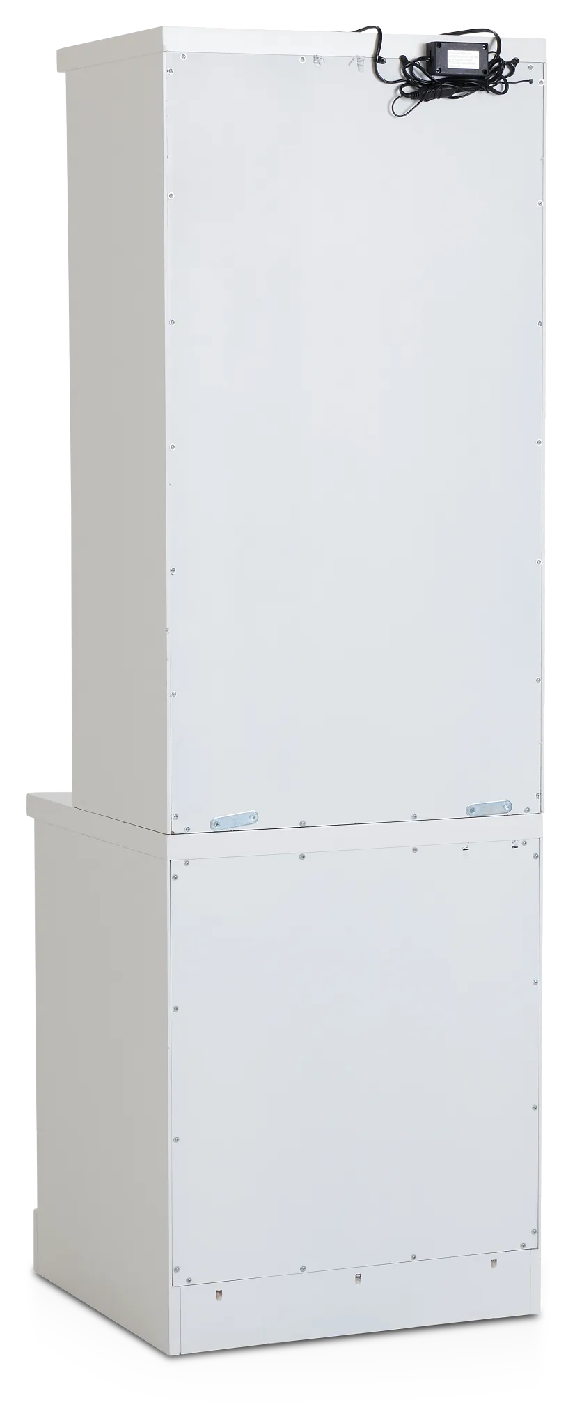 Newport White Drawer Pier