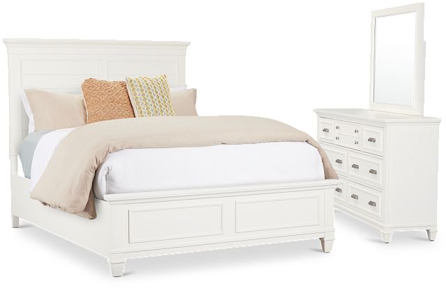 Cape Cod Ivory Panel Bedroom