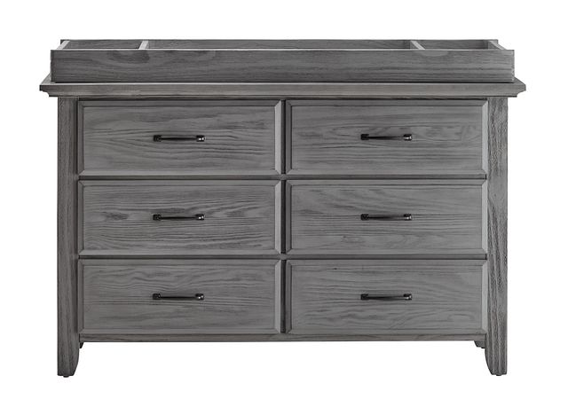 Willowbrook Gray Dresser With Changing Top