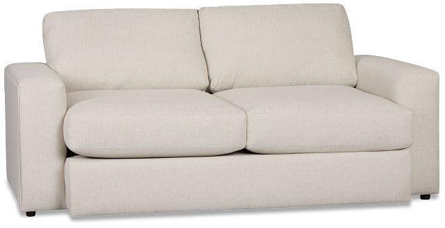 Brantley Light Beige Fabric Loveseat