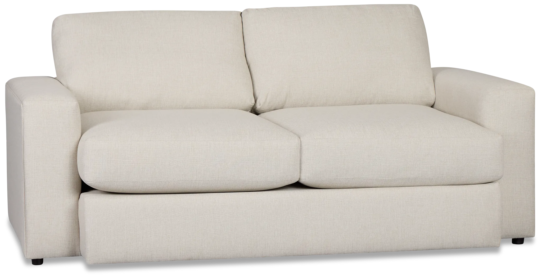 Brantley Light Beige Fabric Loveseat