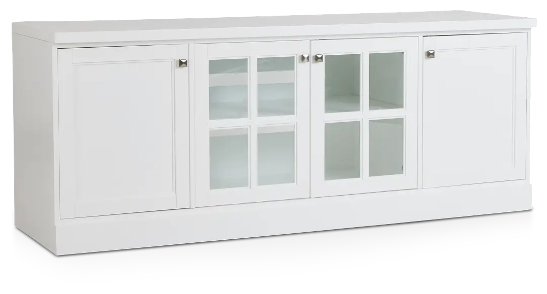 Newport White 76" Tv Stand Newport White 76" Tv Stand