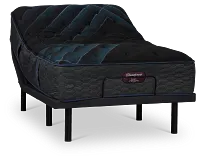 Simmons Beautyrest World Class Level 4 Plush Baselogic Platinum Adjustable Base Mattress Set