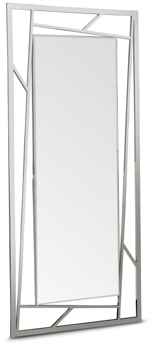 Ace Silver Floor Mirror