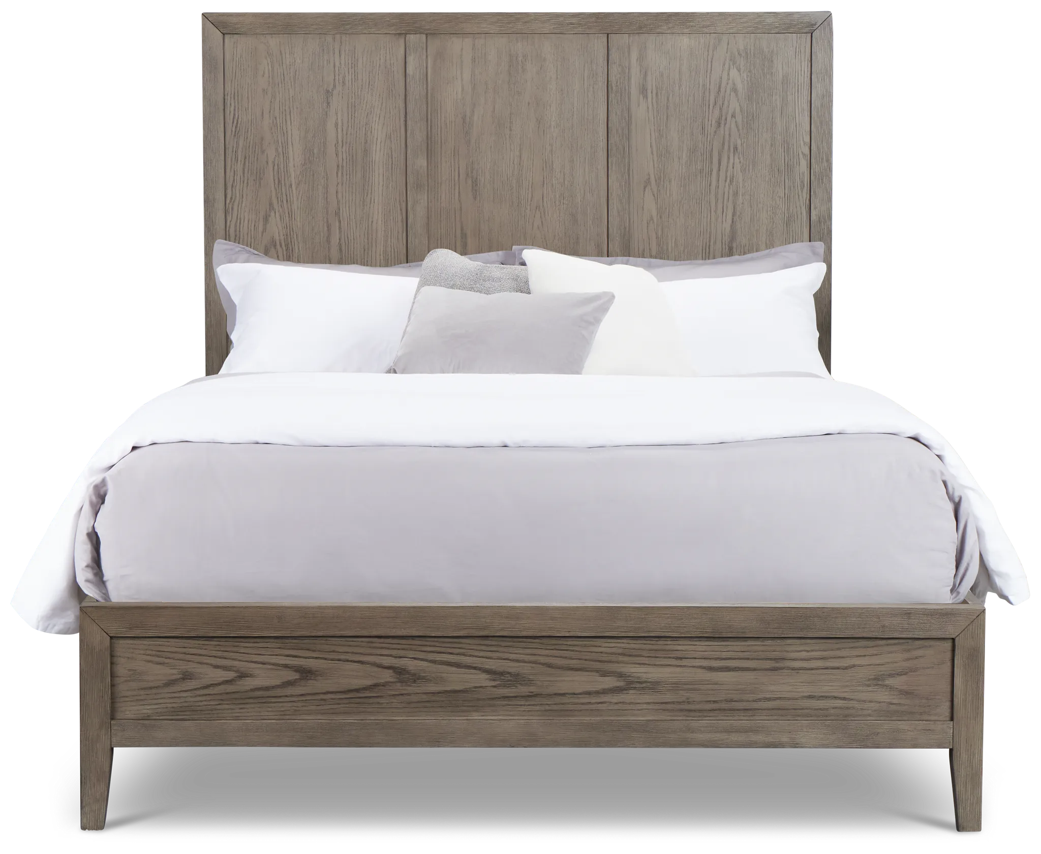 Alden Gray Wood Platform Bed