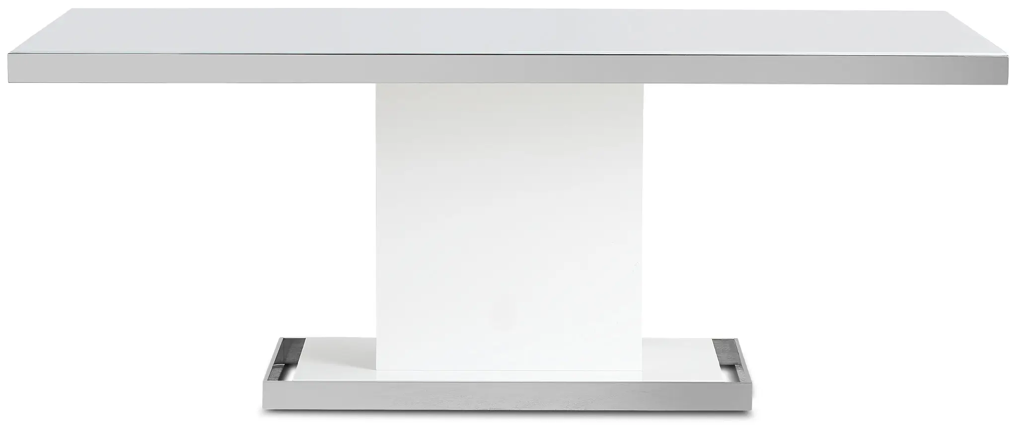 Miami White 78" Rectangular Table Miami White 78" Rectangular Table