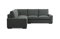 Edgewater Lucy Navy Small Two-arm Sectional