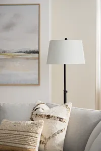 Maisie Black Metal Floor Lamp