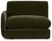 Jules Green Velvet Left Chair