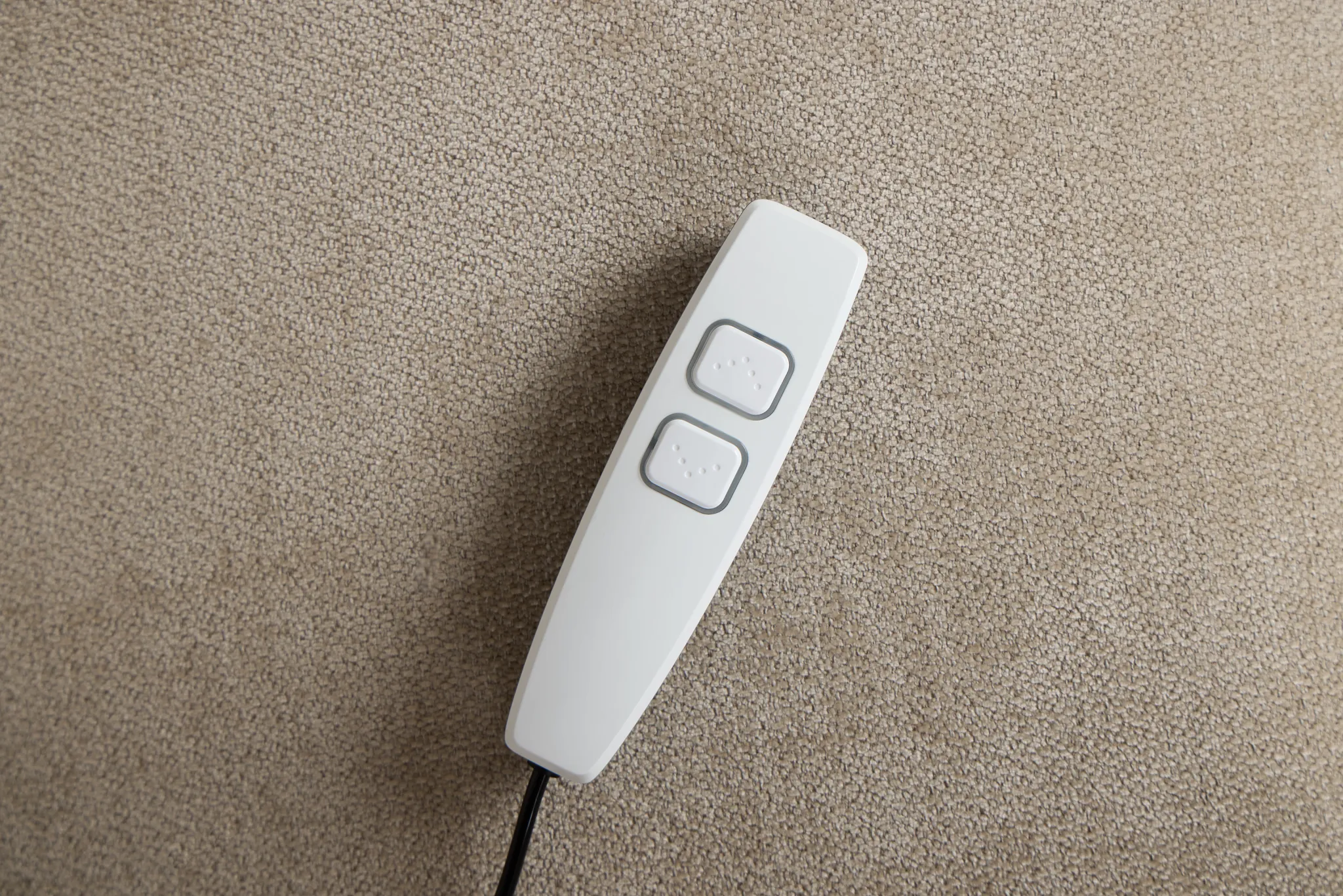 Talon Beige Fabric Power Lift Recliner