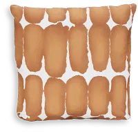 Shiba Dot Light Brown 18" Indoor/outdoor Accent Pillow
