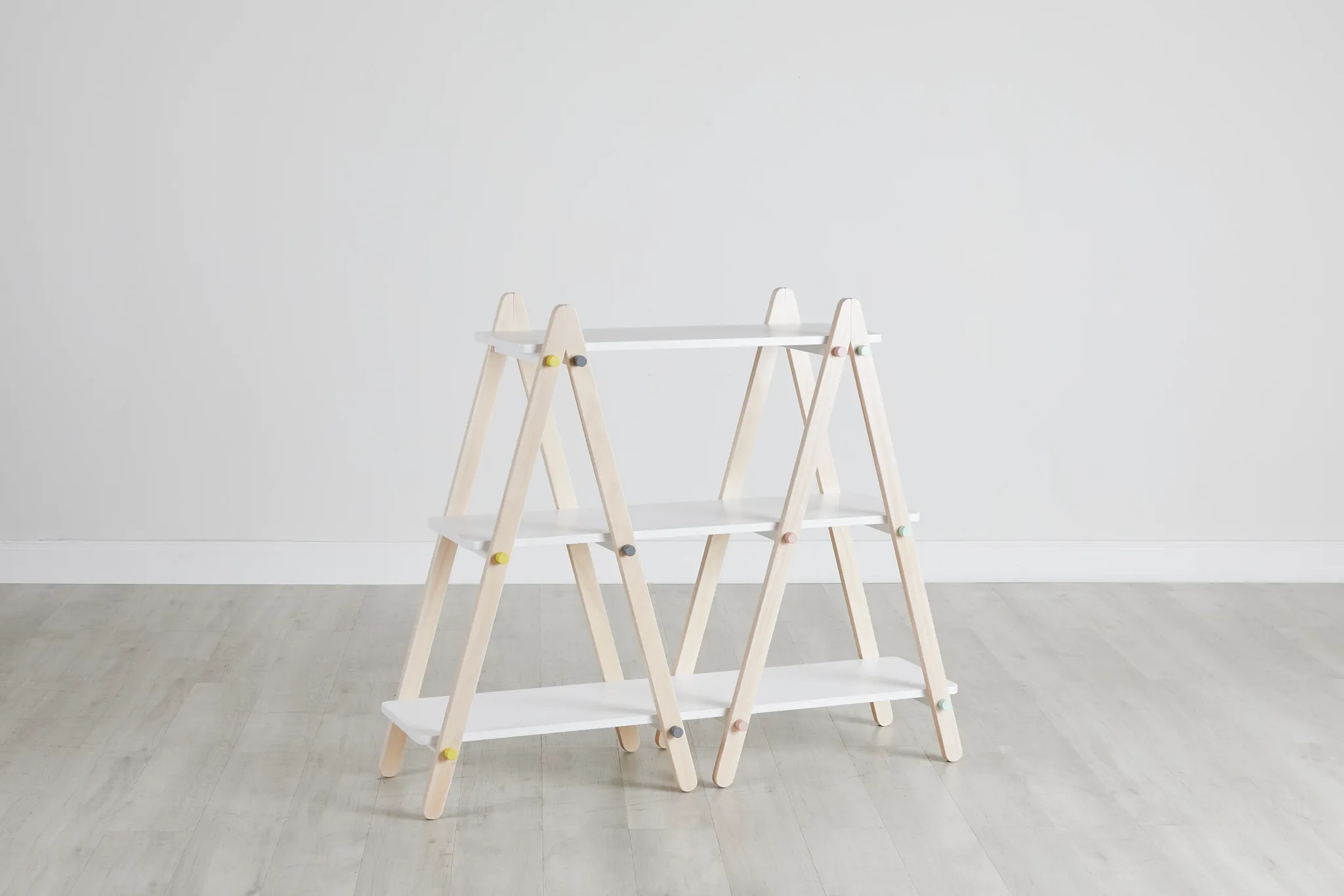 Dottie White Storage Bookcase