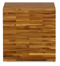 Haven Mid Tone Wood Square End Table