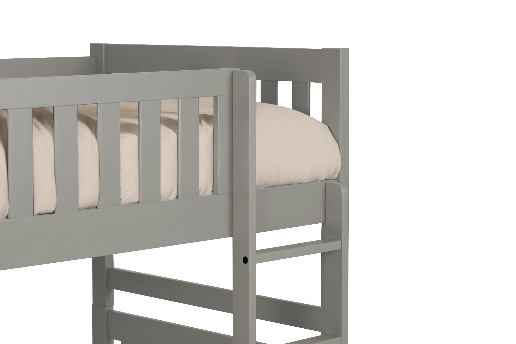 Charleston Gray Storage Bunk Bed