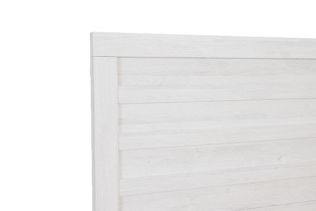 Everett White Panel Bed