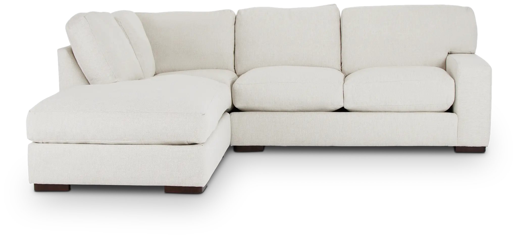 Veronica White Down Left Bumper Sectional Veronica White Down Left Bumper Sectional