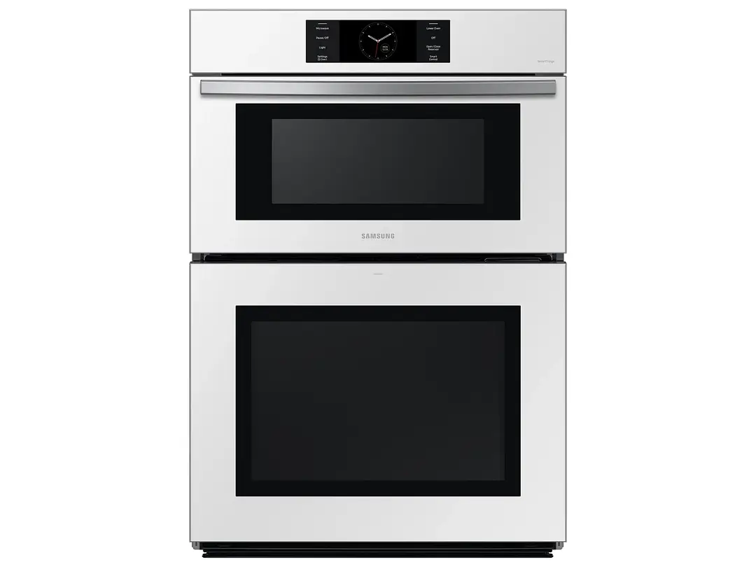 Samsung Bespoke Series White 30" Electric Oven And Microwave Combo Samsung Bespoke Series White 30" Electric Oven And Microwave Combo