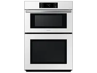 Samsung Bespoke Series White 30" Electric Oven And Microwave Combo