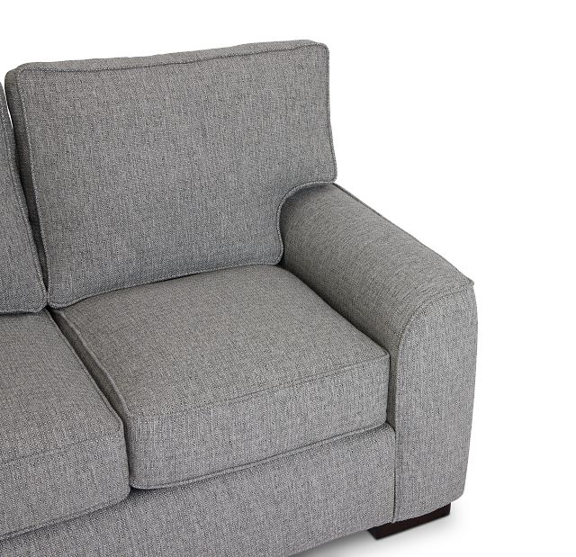 Austin Gray Fabric Loveseat