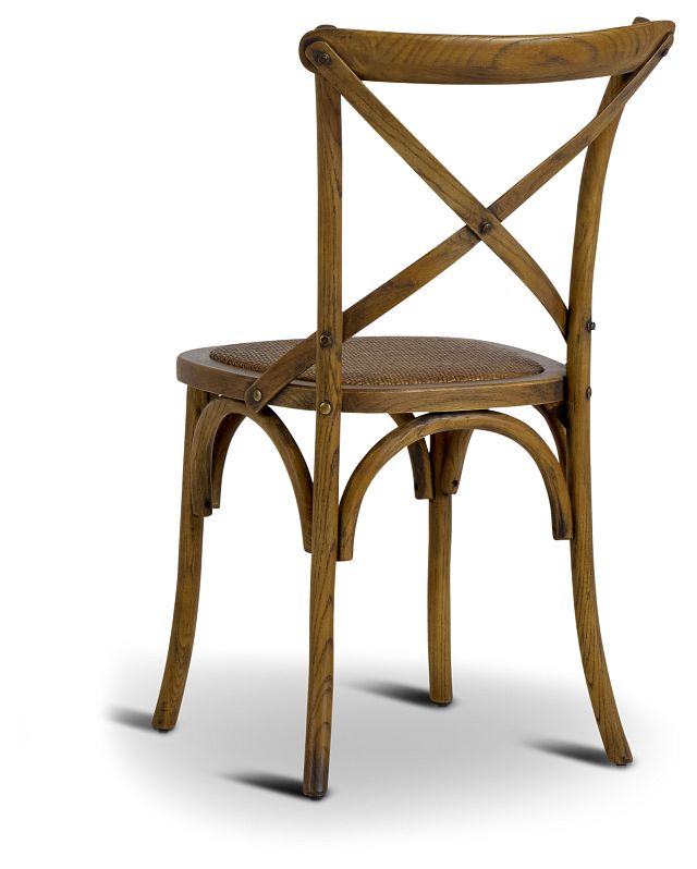Teagan Light Tone Wood Side Chair (4)