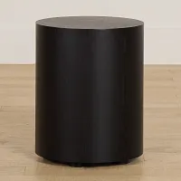 Lexie Dark Tone Round End Table