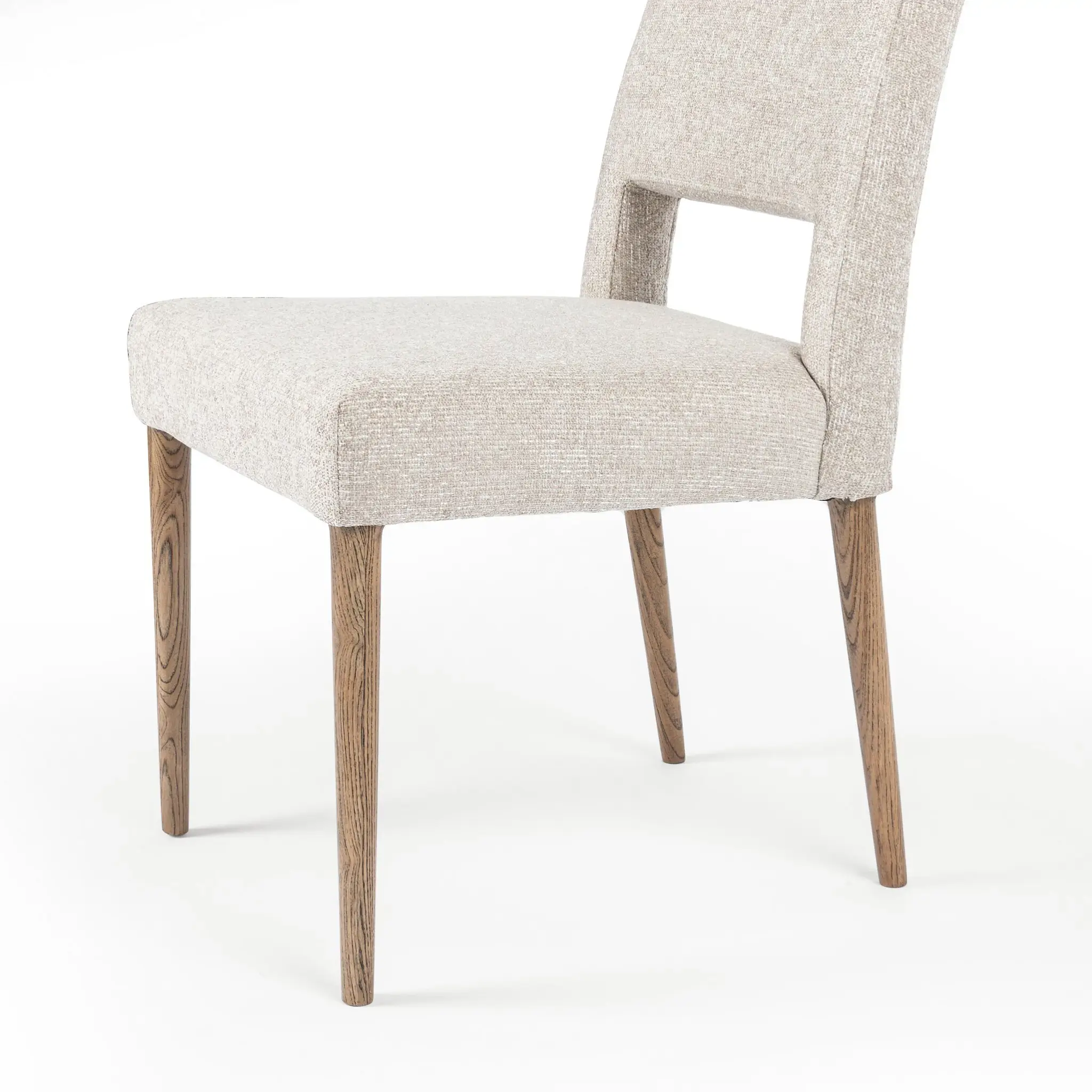 Jono Light Beige Upholstered Side Chair Jono Light Beige Upholstered Side Chair