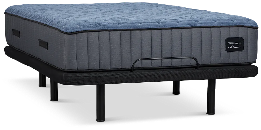 Kevin Charles By Sealy Reserve Lux Ultra Plush Plus Adjustable Mattress Set