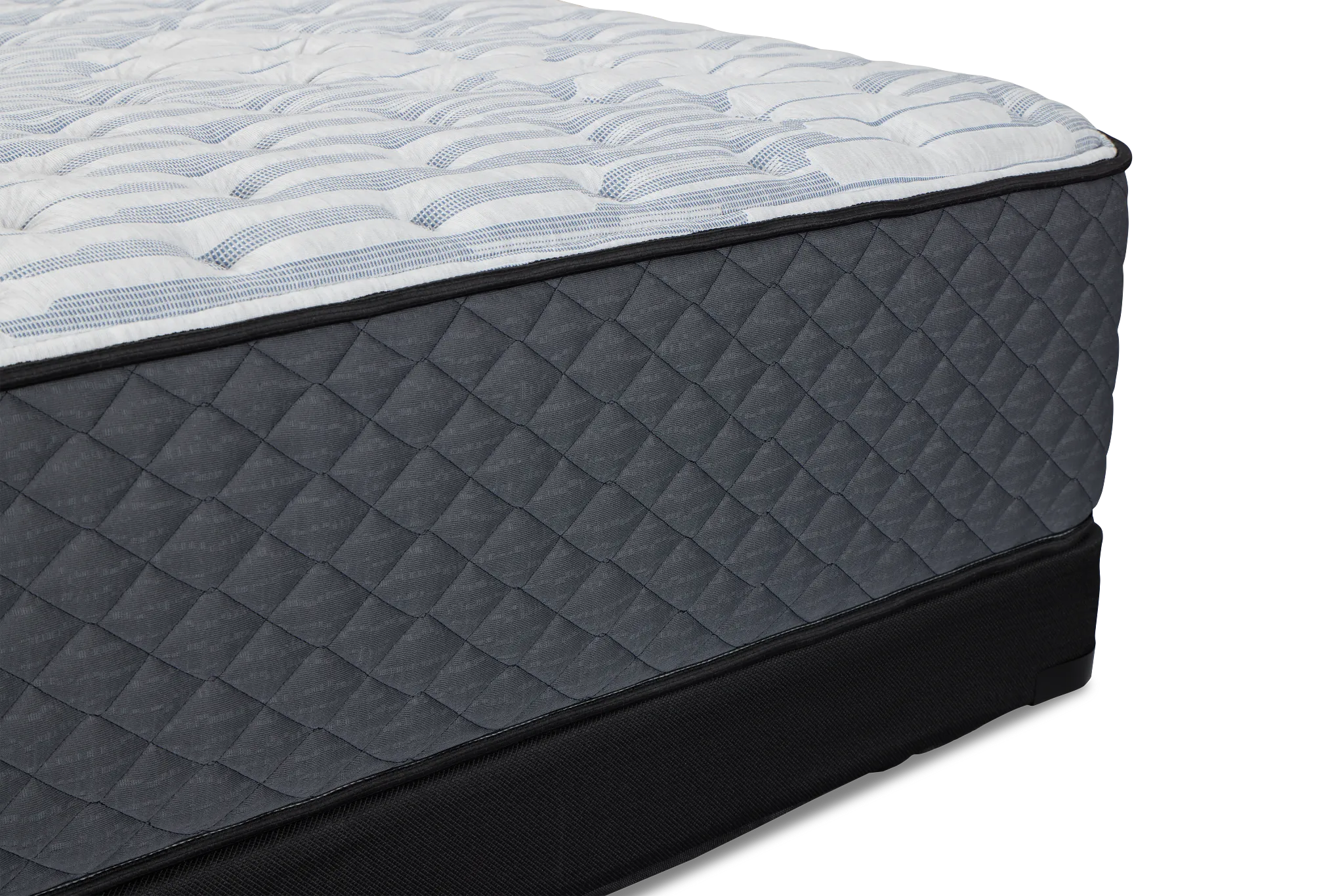 Kevin Charles By Sealy Signature Extra Firm Low-profile Mattress Set