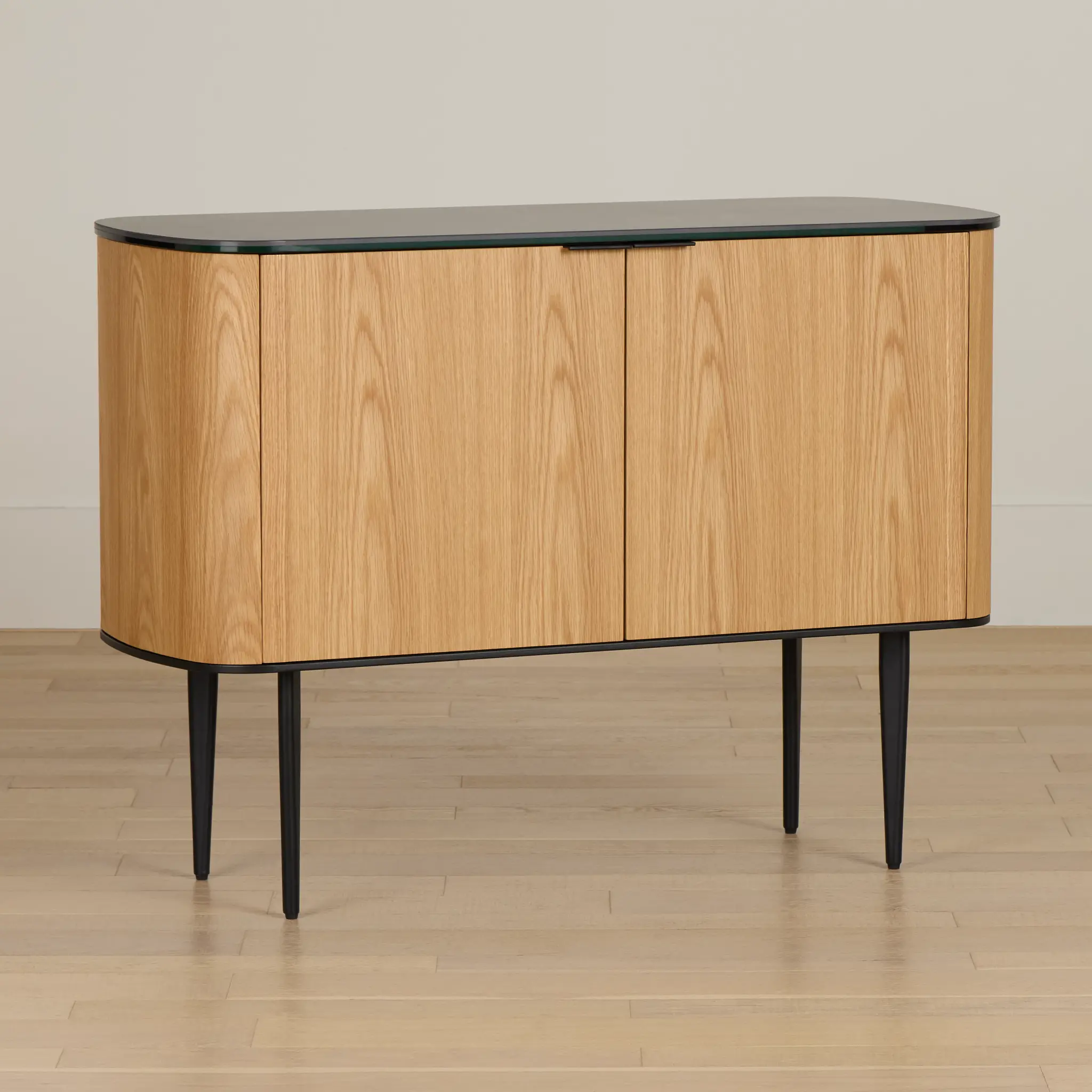 Kayden Light Tone Two-door Cabinet Kayden Light Tone Two-door Cabinet