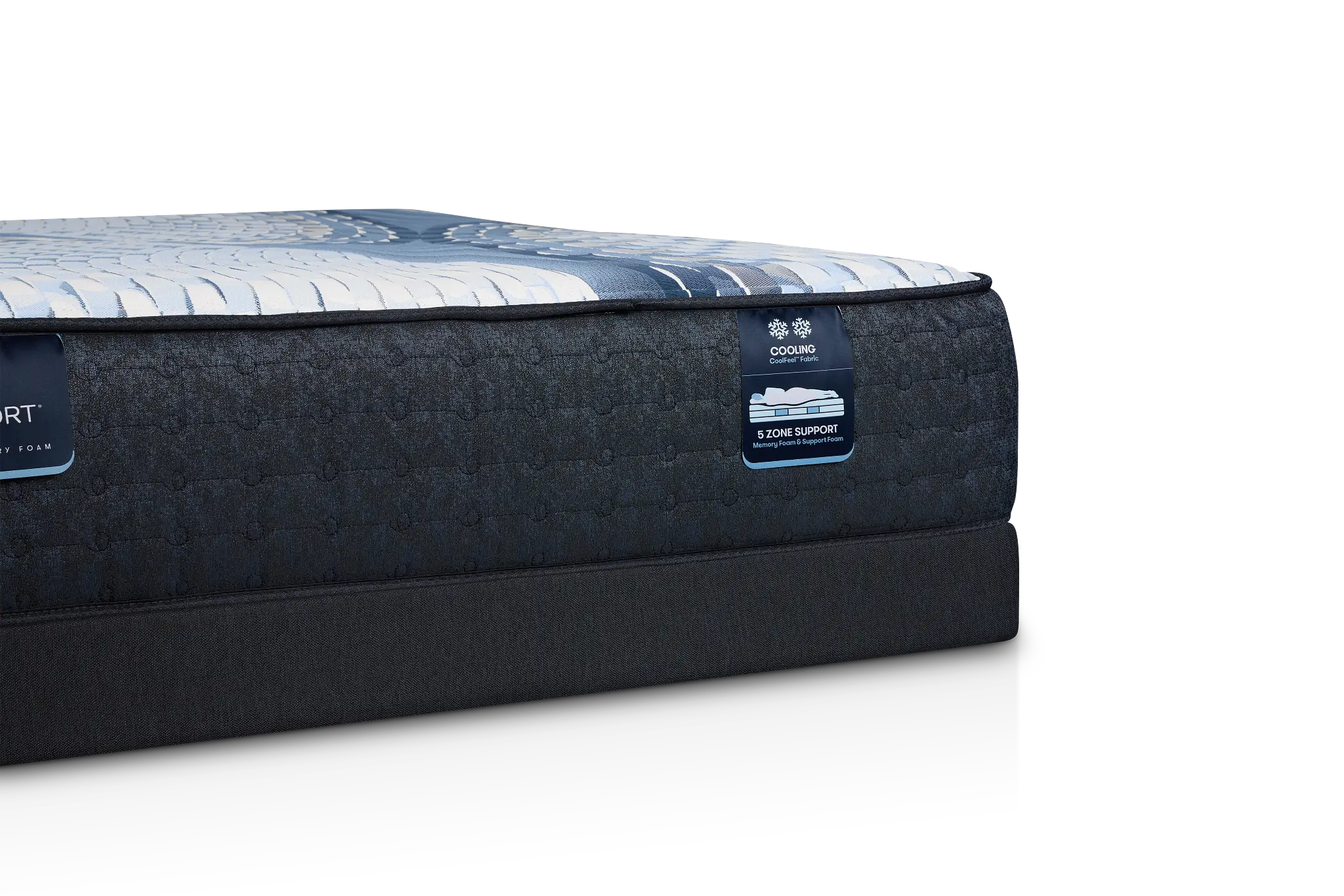 Serta Icomfort Elana Firm Low-profile Mattress Set Serta Icomfort Elana Firm Low-profile Mattress Set