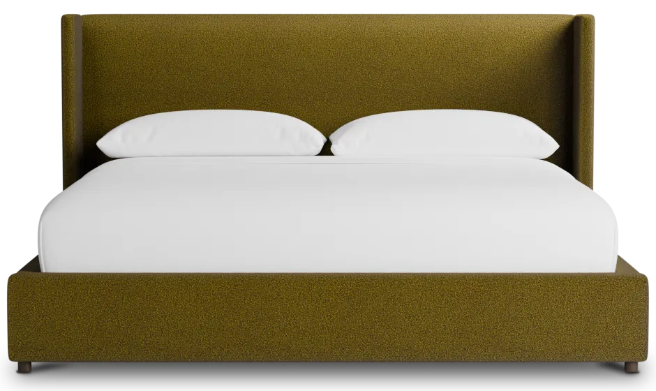 Captiva Elite Dark Green 48" Upholstered Shelter Bed