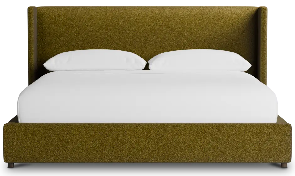 Captiva Elite Dark Green 48" Upholstered Shelter Bed Captiva Elite Dark Green 48" Upholstered Shelter Bed