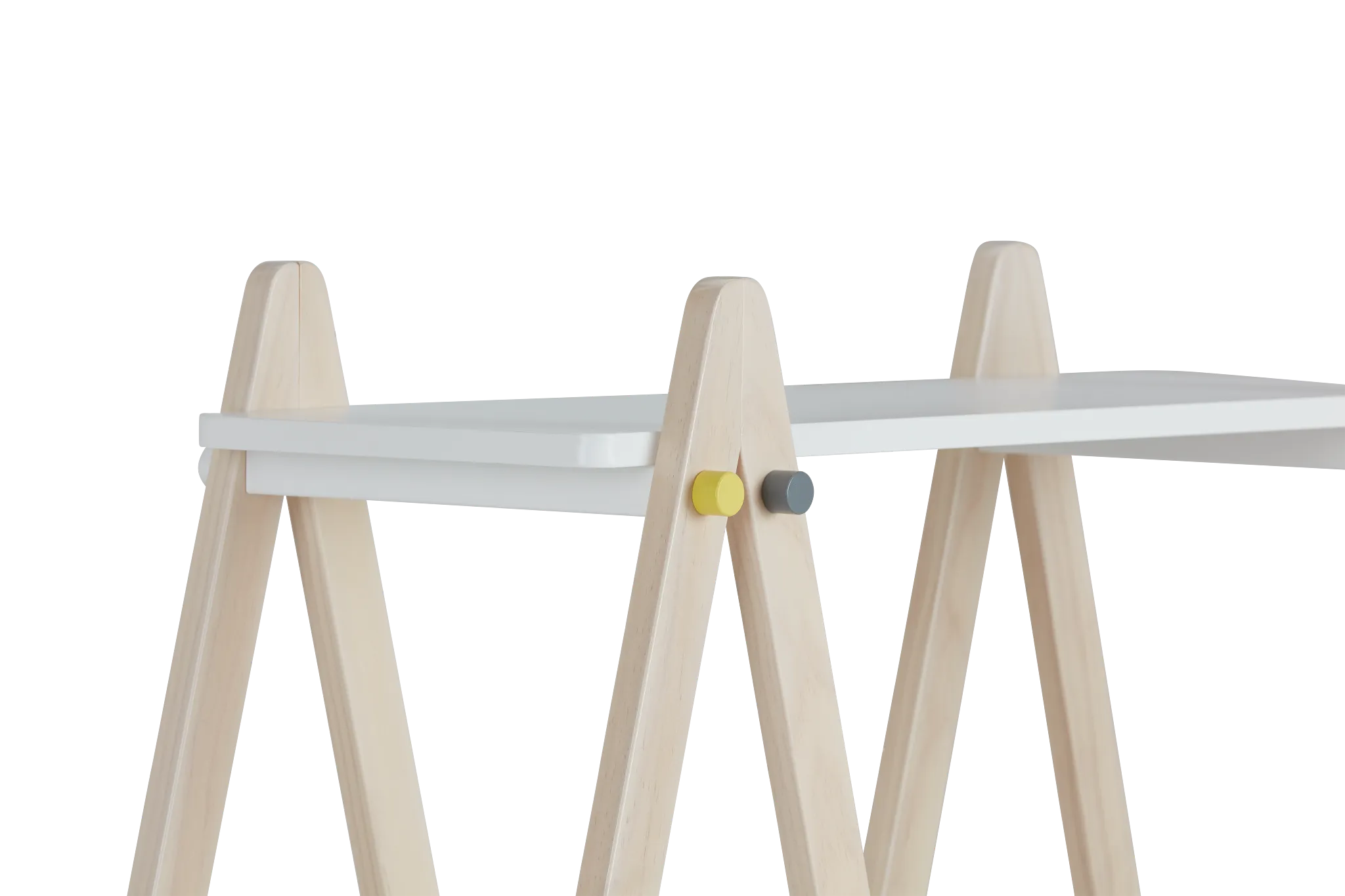 Dottie White Storage Bookcase