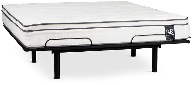 Rest & Renew 10" Hybrid Elevate Adjustable Mattress Set