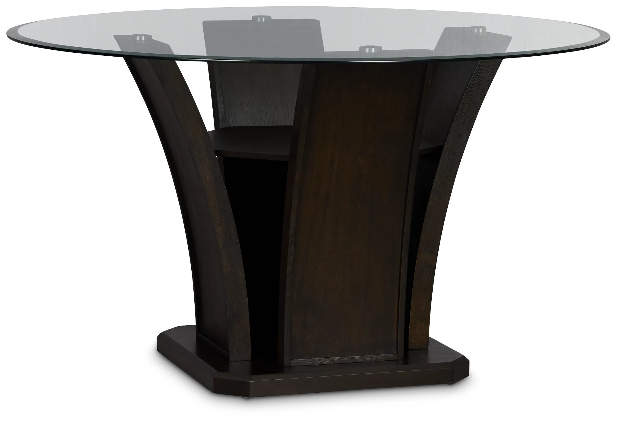 Roswell Glass Round Table