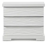 Ocean Drive White Nightstand