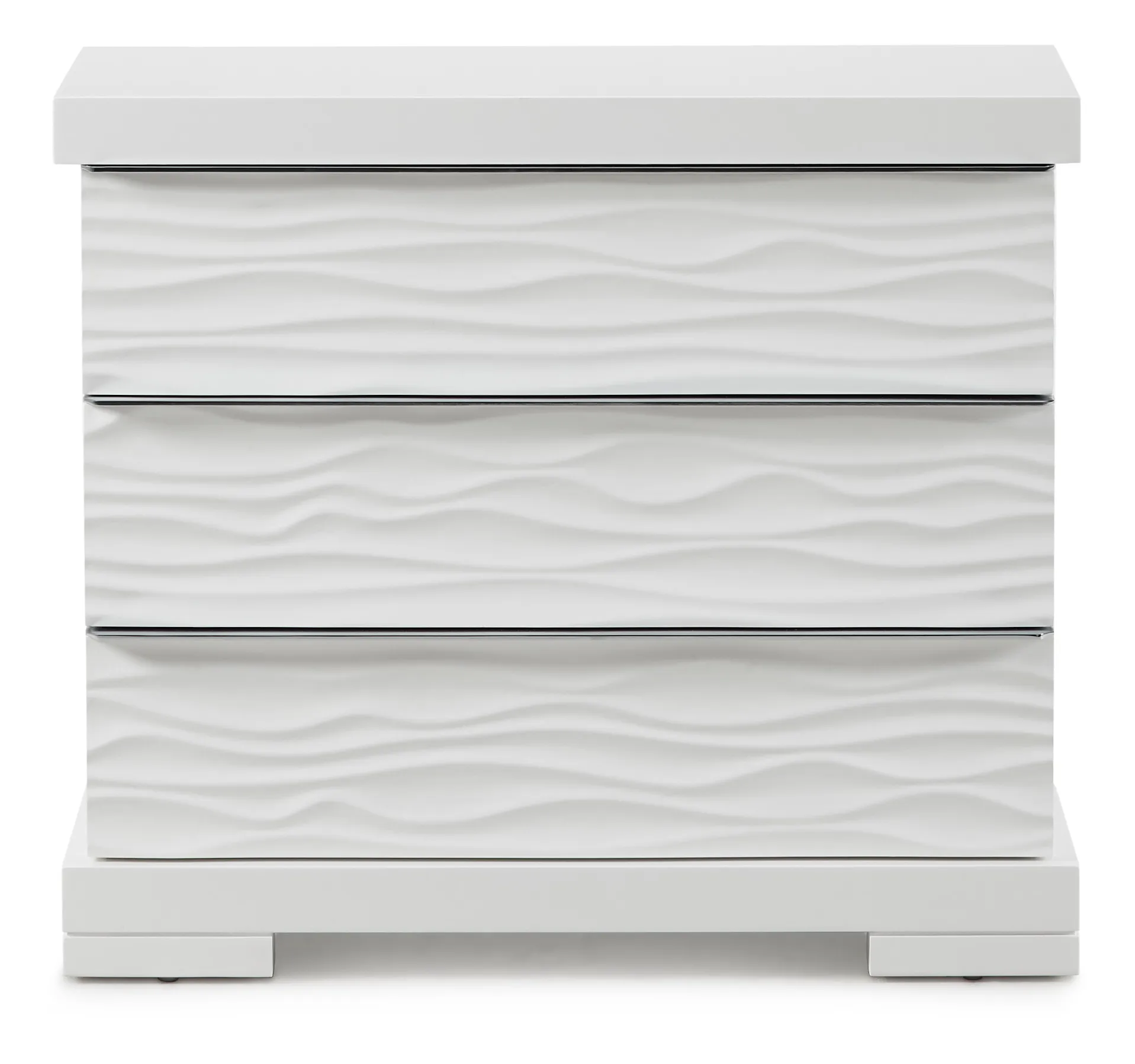 Ocean Drive White Nightstand