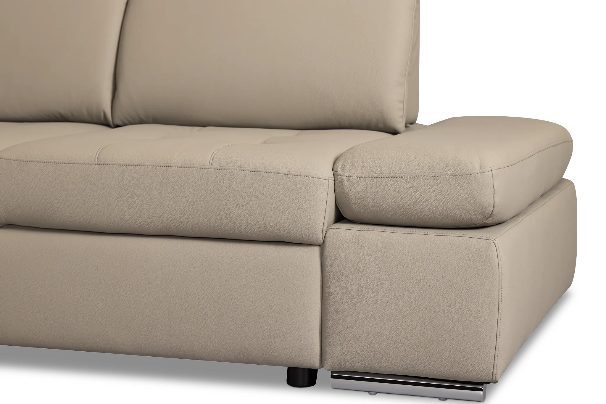 Eden Gray Micro Small Two-arm Sectional