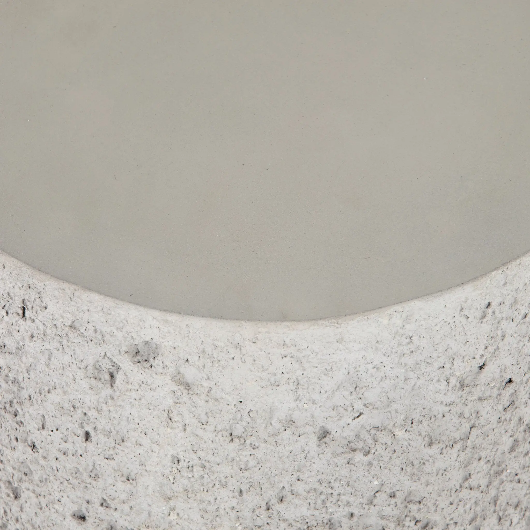 Raina White Stone End Table Raina White Stone End Table