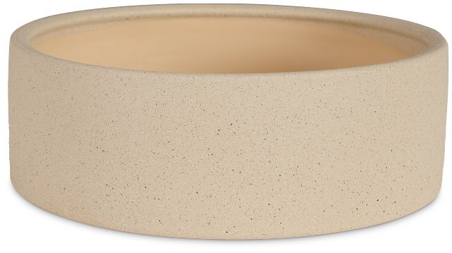 Sely Ivory Round Planter